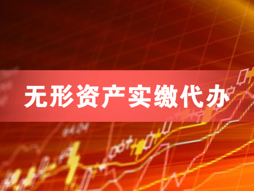 三亚无形资产实缴资本代办